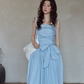 West Ribbon Cotton Dress SMS0003
