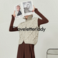 High Neck Zip Knit Vest LLA0392