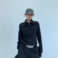 Stand Collar Compact Jacket YLS0923