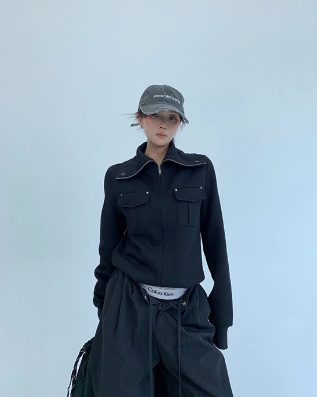 Stand Collar Compact Jacket YLS0923