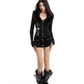 Fur Design Zip Knit BGS0038