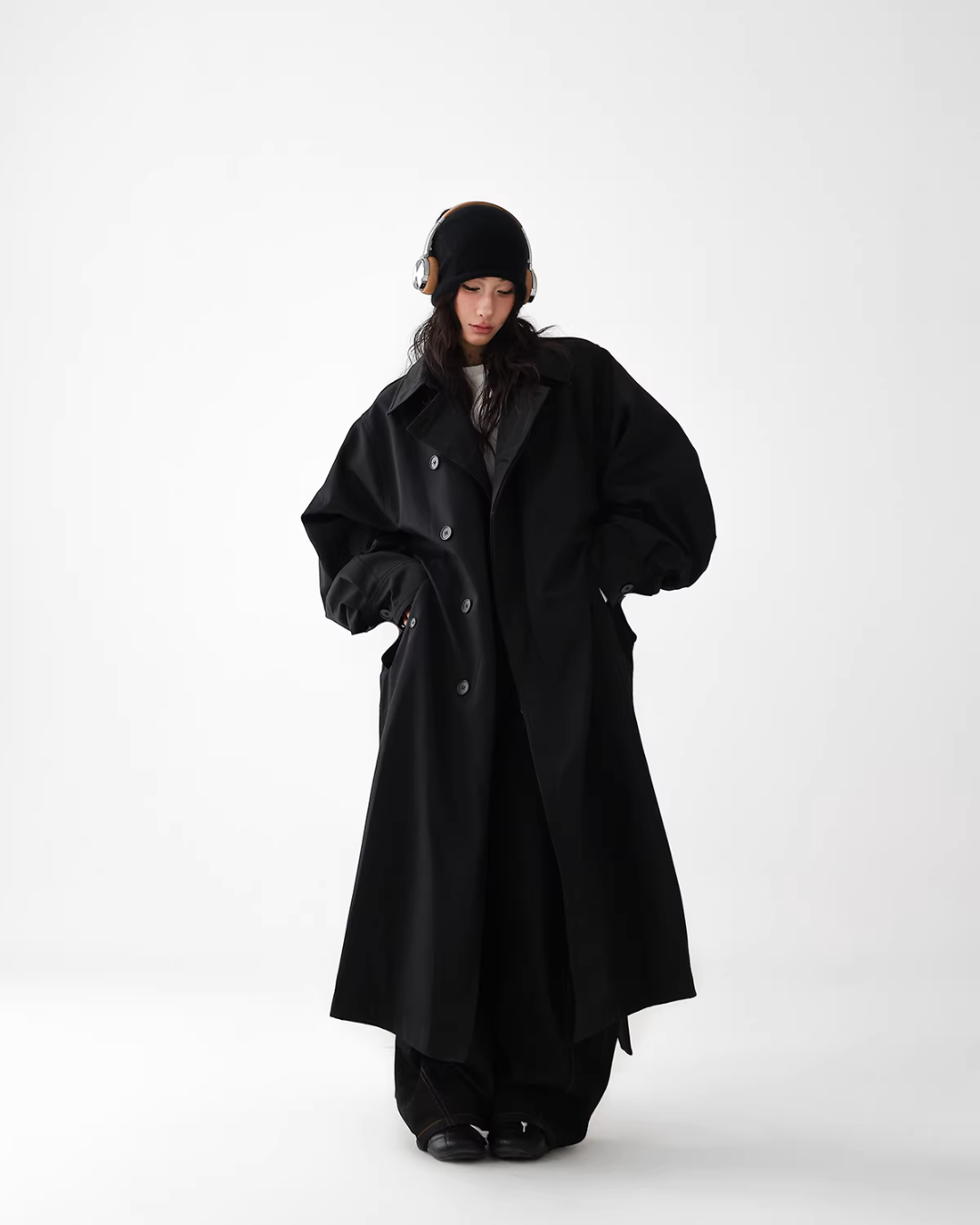 British Light Brown Long Coat ACS0353