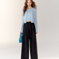 Race Ribbon Loose Slacks Pants ASG0061