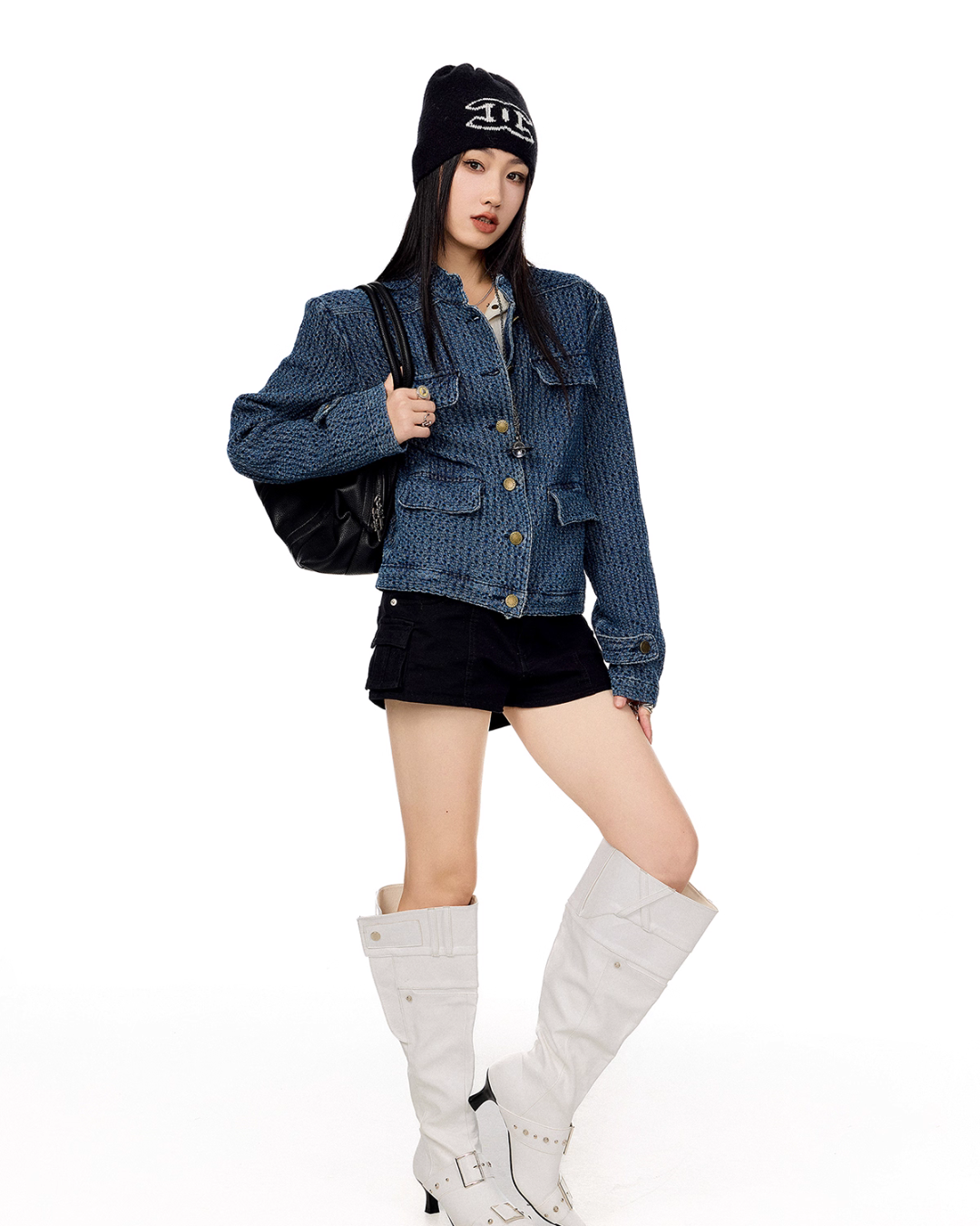 Fragrant Wind Denim Jacket ICM0094