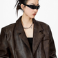 Vintage Leather Jacket  ICM0066