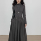 Half-Turtleneck Long Dress VAS0185