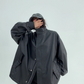 Stand Collar Leather Jacket YLS0747
