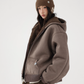 Reversible Nylon Boa Jacket ACS0307