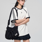 Sideline Race Short Sleeve T-Shirt / Race Tiered Mini Skirt ASG0041