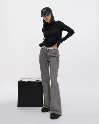 Straight Flared Sweatpants ACS0067