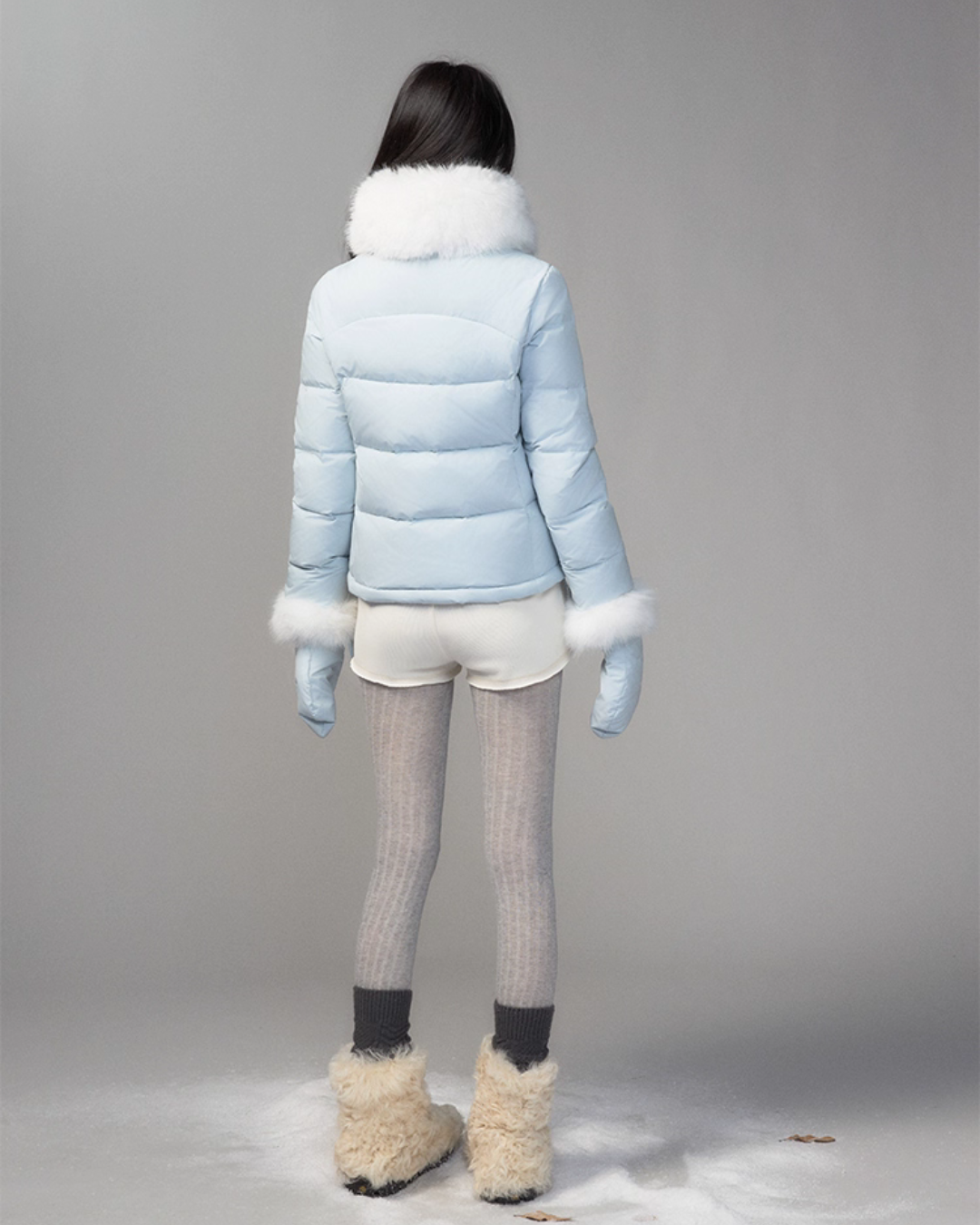 Fur Collar Down Jacket TRK0005