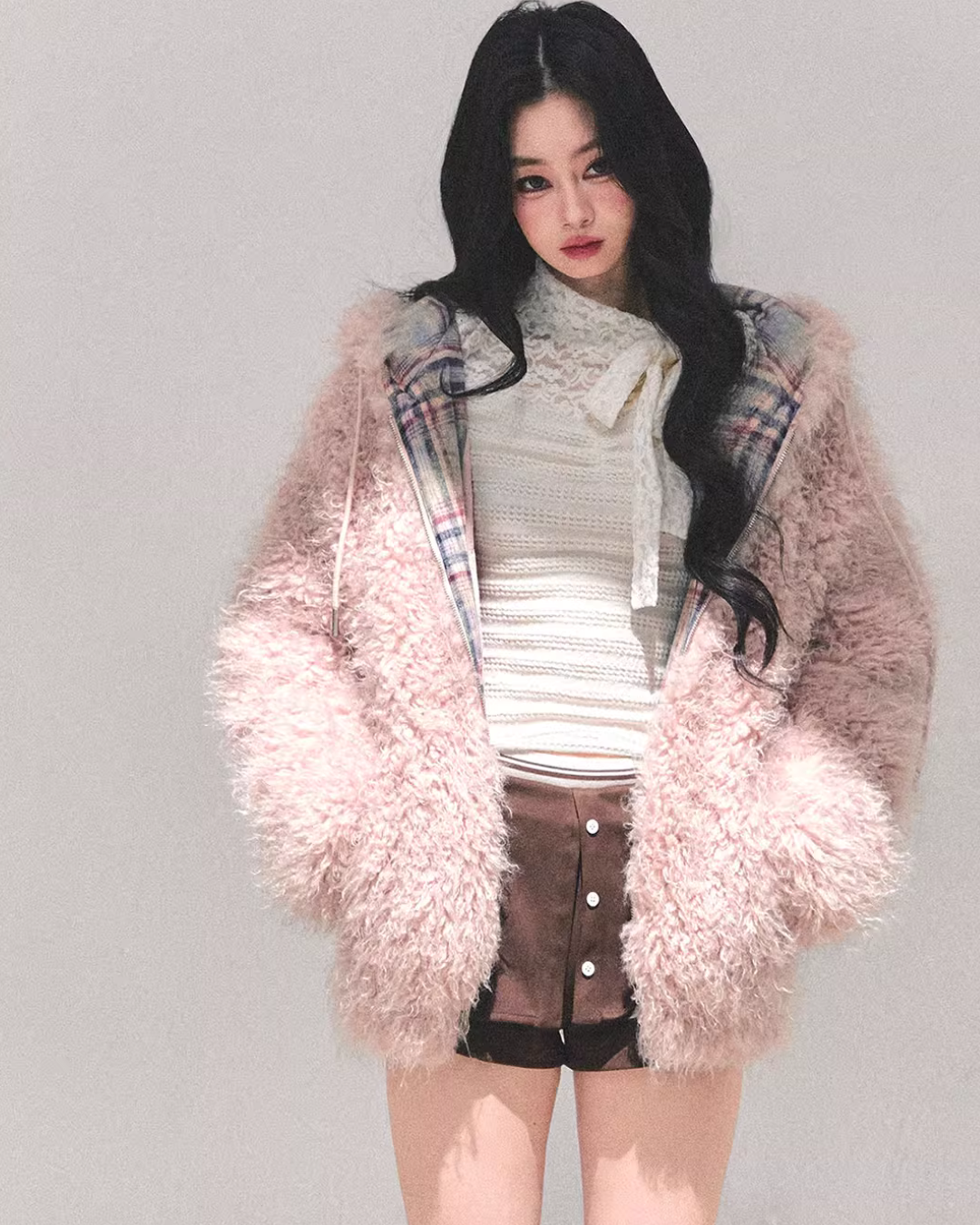 Fluffy Fur Blouson LAS0050