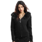 Faux Fur Zip Knit Top BGS0042