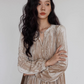 V-Neck Velvet Long Dress VAS0144