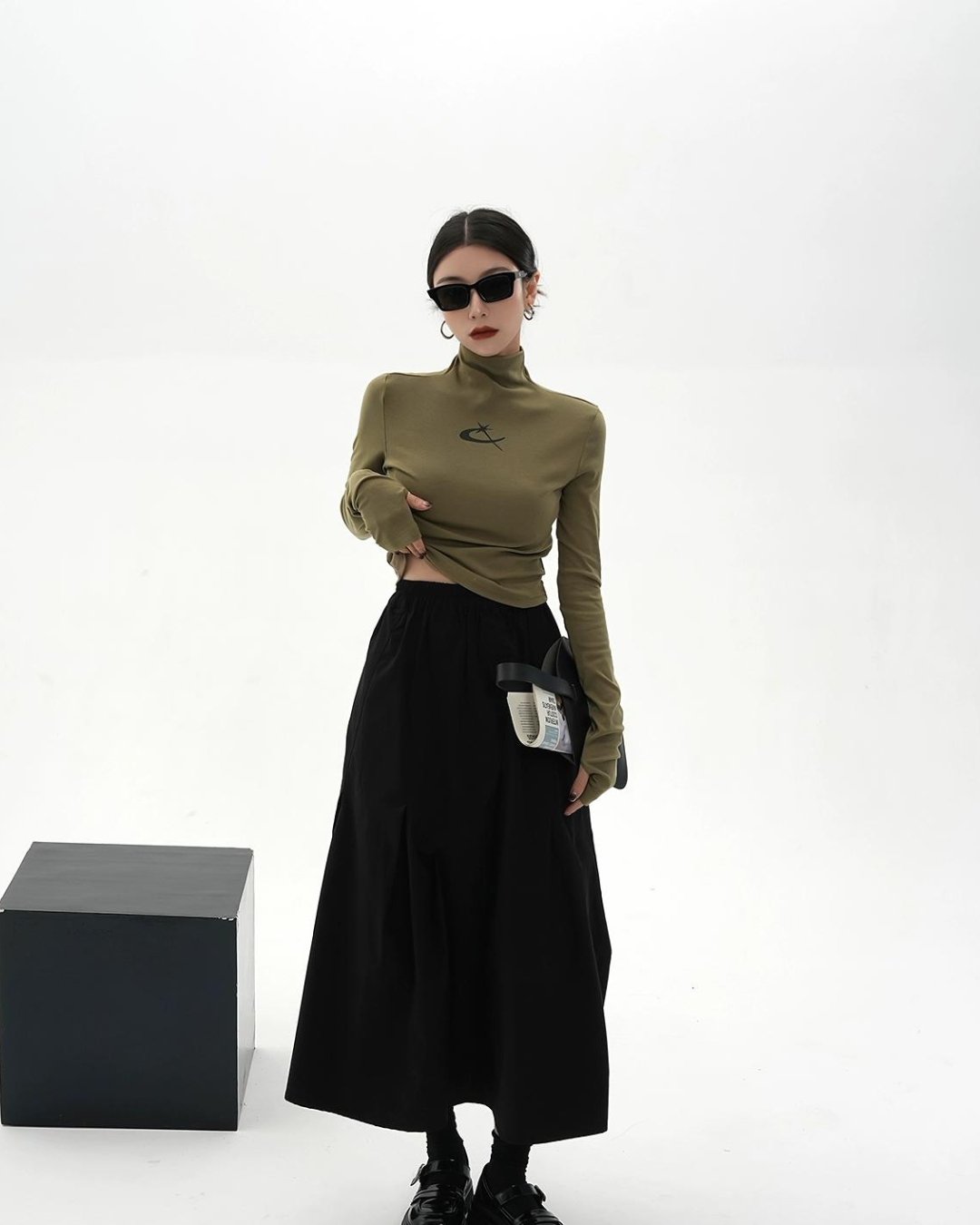 Street Mock Neck Long Sleeve SRS0249