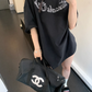 Pearl logo short sleeve T-shirt YLS0837