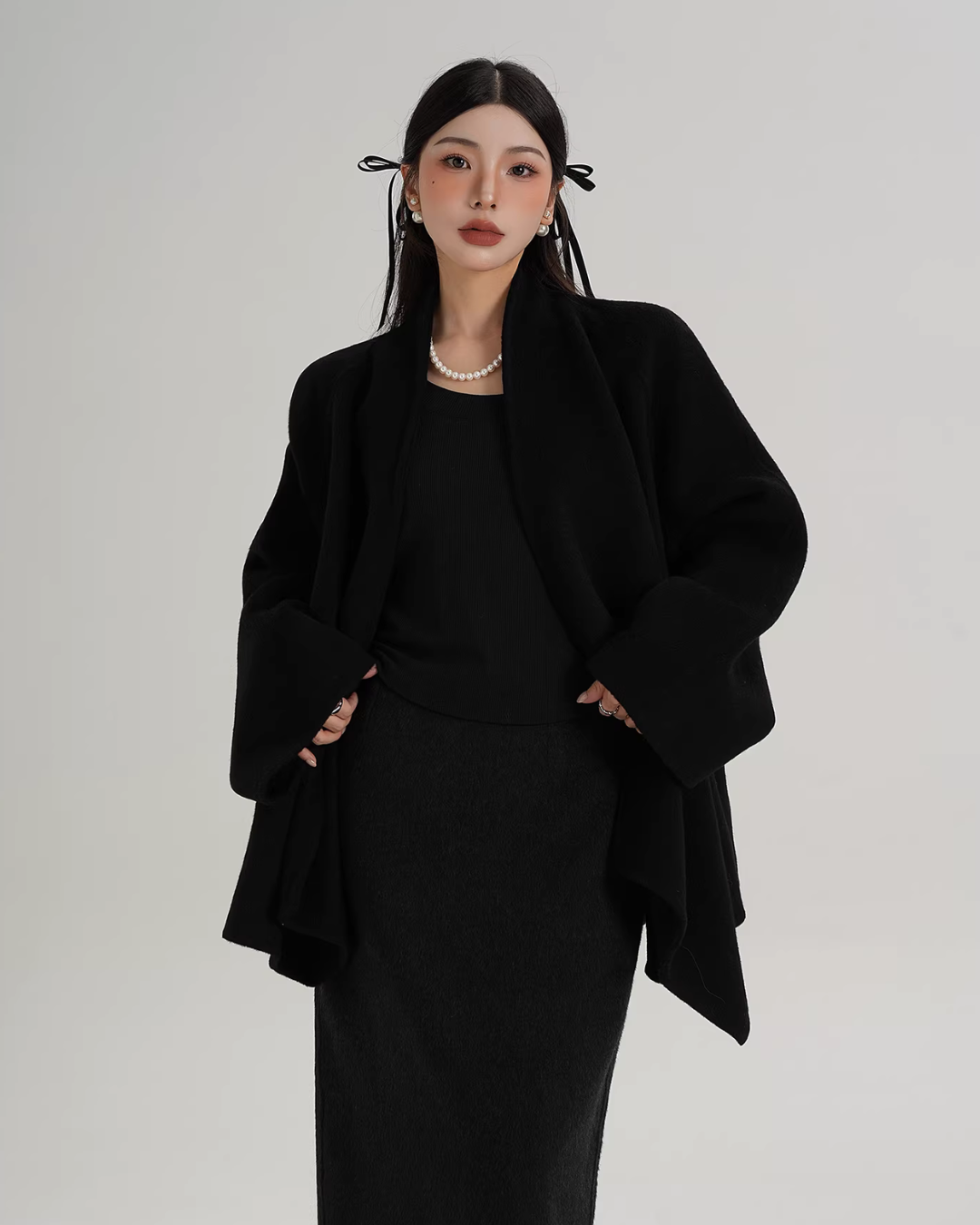 Wool Gown Jacket SRS0397