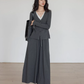 V-neck Basic Top/Long Skirt VAS0178