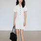 Small Flower Frill Dress VAS0002