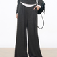 Drape Hood Top / Long Loose Skirt / Wide Pants WEO0073
