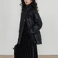 Lapel Leather Jacket VAS0174
