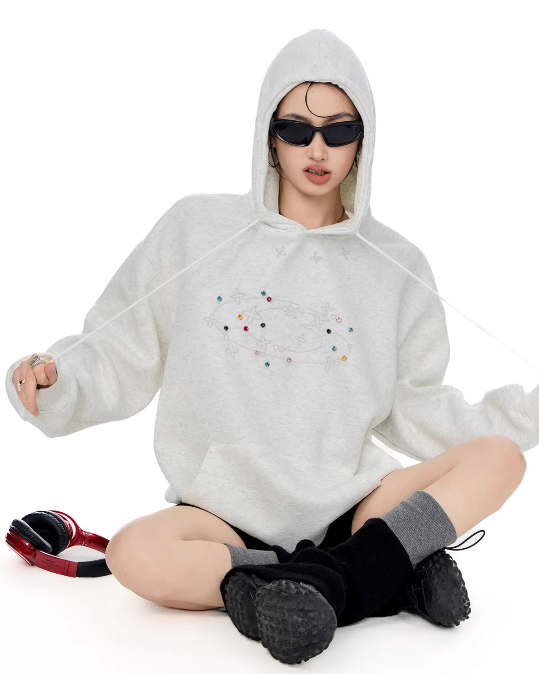 Bijou Logo Sweatshirt Hoodie ICM0117