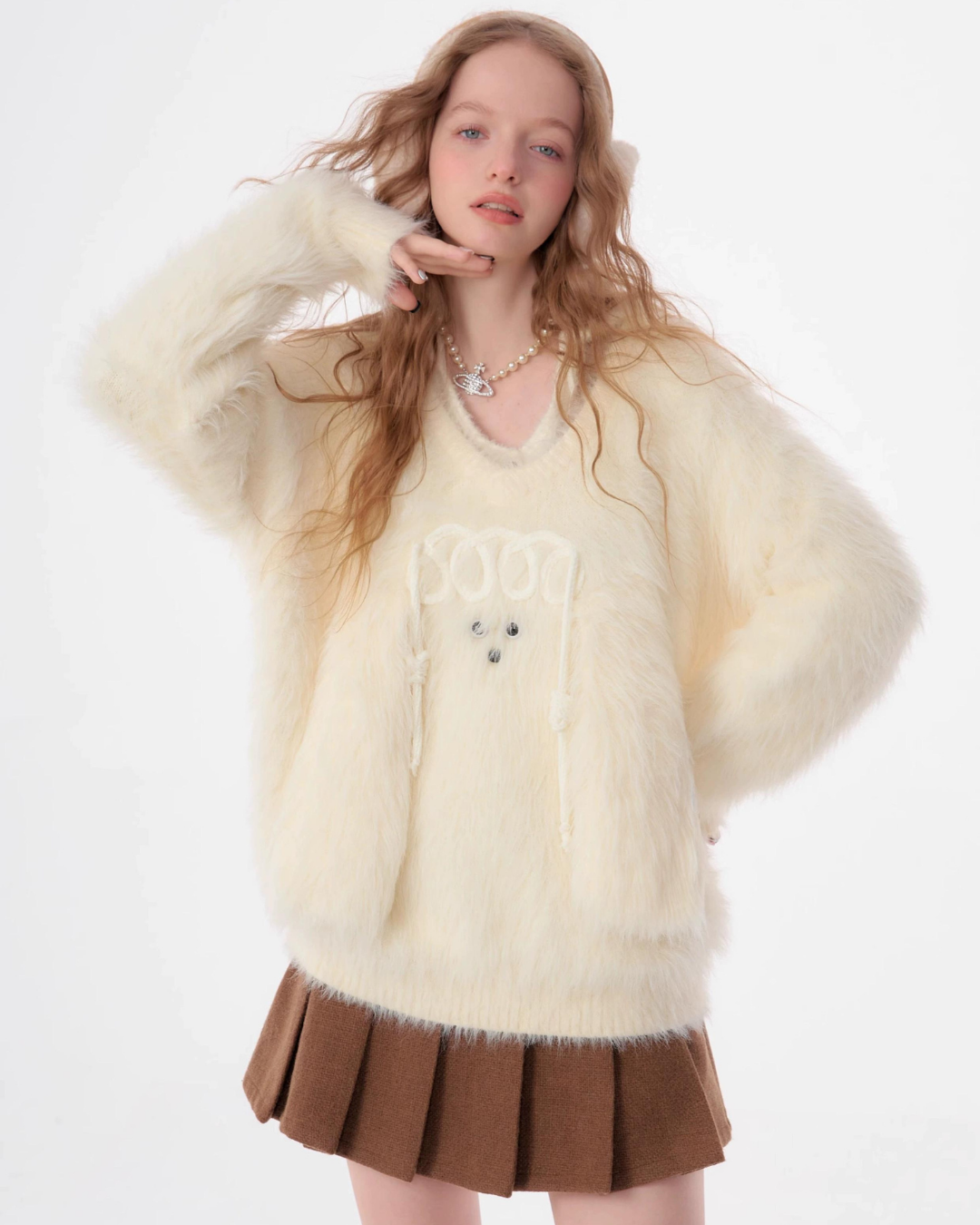 Dog Loose Fur Knit ZZF0314