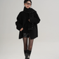 Scarf Mid-Length Wool Coat SRS0383