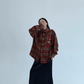 Oversized Check Shirt YLS0900