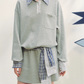 Paid Collar Polo Knit / Mini Skirt ASG0072