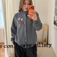 Waffle Badge Fleece-Lined Hoodie CYE0104