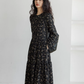 Floral Tea-Length Dress VAS0191