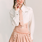 Sweet Pink Retro Tie Shirt GOU0119