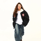 Retro Lambswool Collar Cotton Jacket WDZ0039