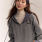 Fake Two Piece Hood Jacket / Sweat Pants ASG0001