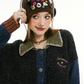 Contrast Color Knit Jacket IMO0111