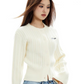 Round Neck Knit Cardigan APA0013