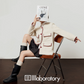 Elegant Tweed Jacket / Striped Pleated Skirt / White Long-Sleeve Shirt LLA0532