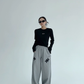 Flower Motif Sweatpants YLS0966