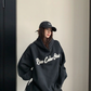 Oversized High-Neck Hoodie YLS1062