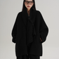 Collarless Wool Coat SRS0367