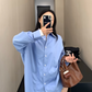 Layered Style Long Sleeve Shirt YLS0902