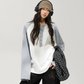 Henley Neck Raglan Sleeve Long-Sleeve T-Shirt ACS0382