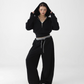 Half Zip Hoodie / Wide Sweatpants ACS0285