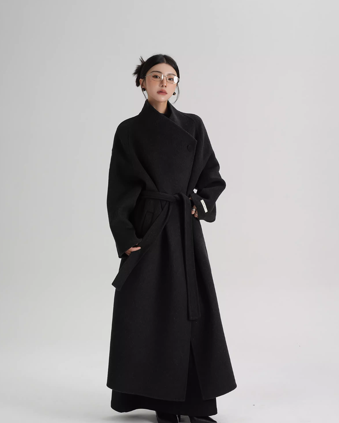 Collar Wool Coat SRS0352