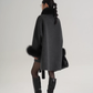 Fur Collar Cape Coat SRS0400