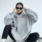 Silver Pearl Sweat Hoodie YLS0990