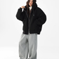 Stand Collar Hoodie Zip Jacket ACS0358