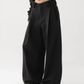 Stand Collar Cropped Jacket/Casual Wide Pants ACS0360