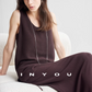 U-Neck Camisole Top / Loose Long Skirt IWY0011